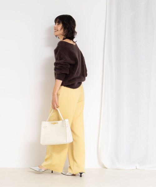 NOLLEY'S Sophi（ノーリーズソフィー） ワイドパンツ パンツ 「一部WEB