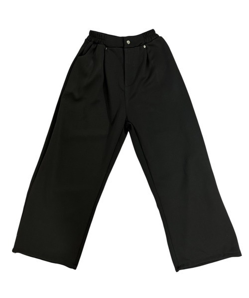 パンツ バレルレッグワイドスウェットパンツ / ルーズシルエット 韓国 空港コーデ ボトム レディース | lulufa | 13