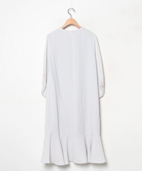 SHIPS（シップス） 長袖ワンピース 36 ライトグレー レディース