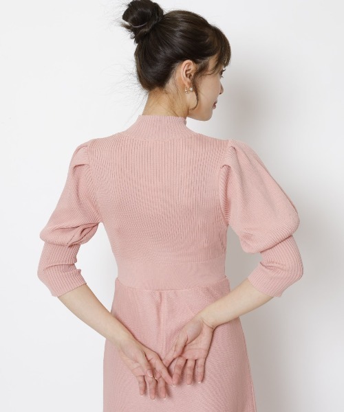 「WILLSELECTION」 半袖ワンピース MEDIUM ピンク レディース_画像6