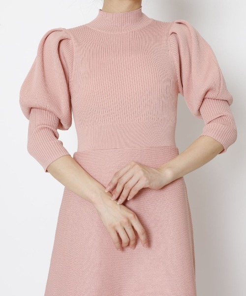 「WILLSELECTION」 半袖ワンピース MEDIUM ピンク レディース_画像7