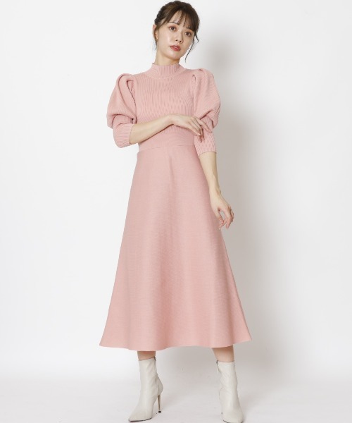 「WILLSELECTION」 半袖ワンピース MEDIUM ピンク レディース_画像9
