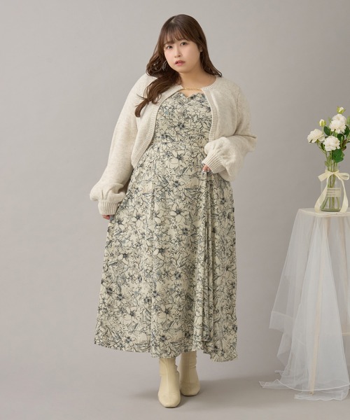 Louiosy（ルオシー） ワンピース 「大きいサイズ」ダブルストラップ
