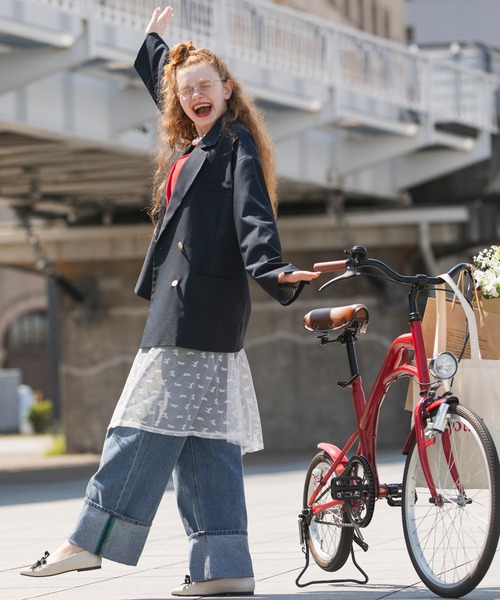 「BONLECILL」 フラットパンプス S ブラック レディース_画像6