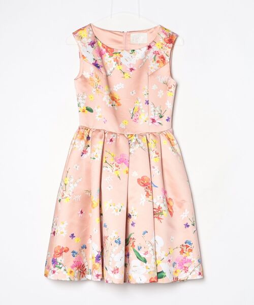 Chesty(チェスティ) 花柄ノースリーブワンピース 0 ピンク Chesty(チェスティ) 花柄ノースリーブワンピース 0 ピンク