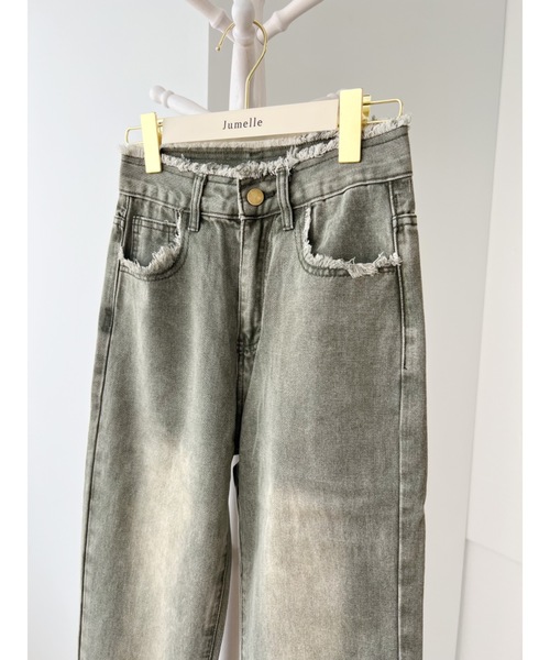 [jumelle] Denim брюки MEDIUM зеленый женский 