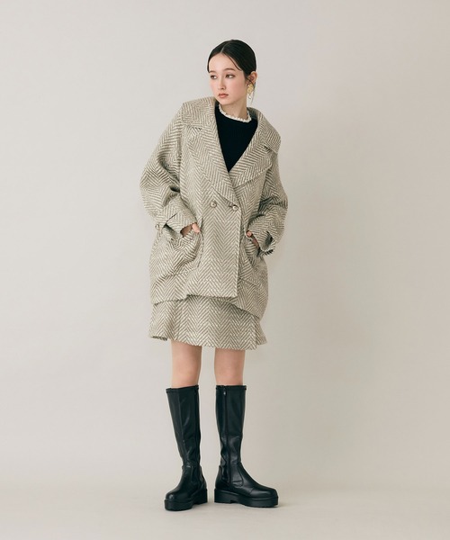 Audie a Muses（オーディア ミューズ） スカート MIXカラーミニ