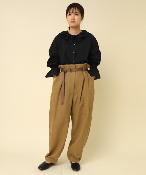 「RNA-N」 パンツ MEDIUM ネイビー レディース_画像9