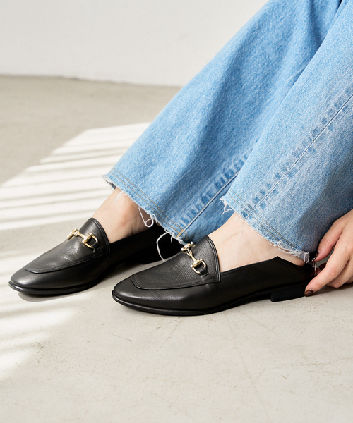 LE TALON（ル タロン） ローファー 「追加」レザービットバブーシュ