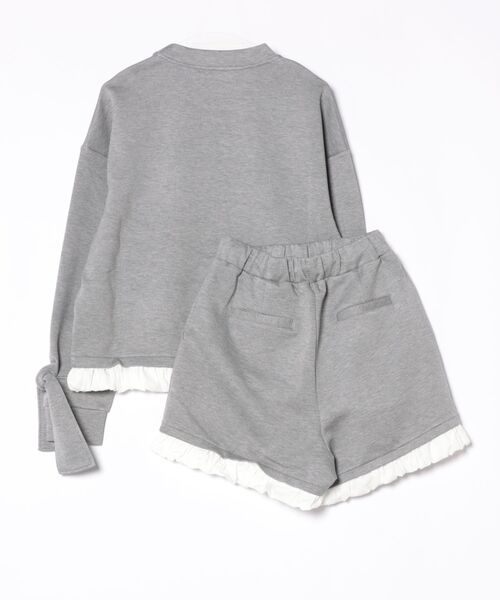 DONOBAN（ドノバン） トレーナー スウェット ホイップフリル