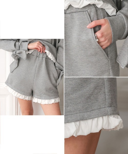 DONOBAN（ドノバン） トレーナー スウェット ホイップフリル