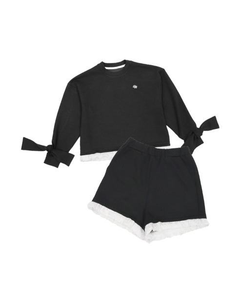 DONOBAN（ドノバン） トレーナー スウェット ホイップフリル