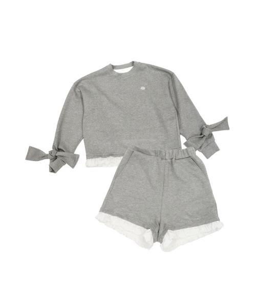 DONOBAN（ドノバン） トレーナー スウェット ホイップフリル