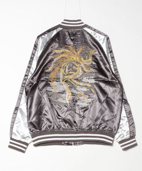 「FUNALIVE」 スカジャン X-LARGE ネイビー メンズ_画像5