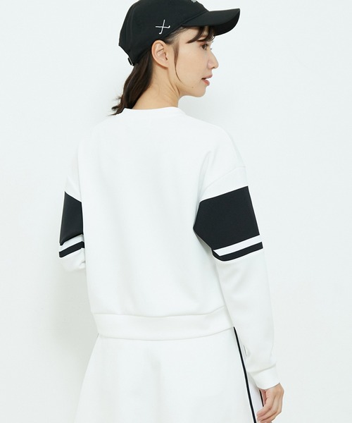 「JUN&ROPE'」 長袖カットソー M ピンク レディース_画像2