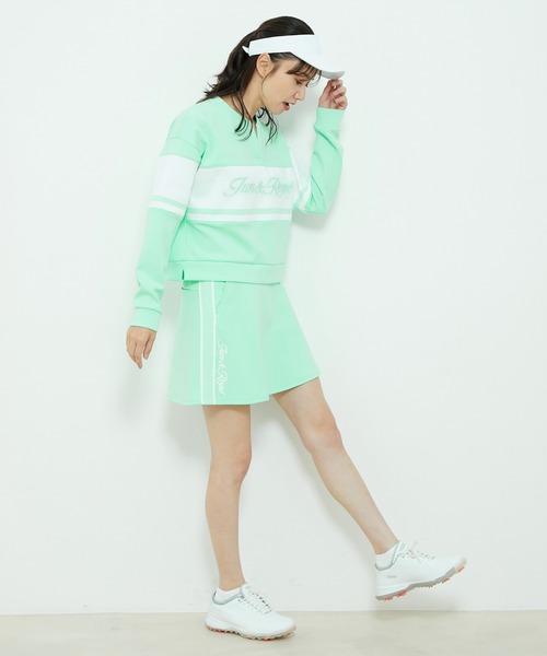 「JUN&ROPE'」 長袖カットソー M ピンク レディース_画像7