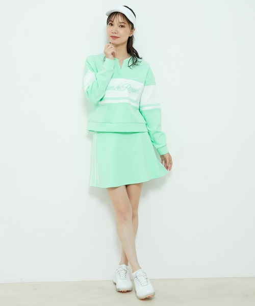 「JUN&ROPE'」 長袖カットソー M ピンク レディース_画像8