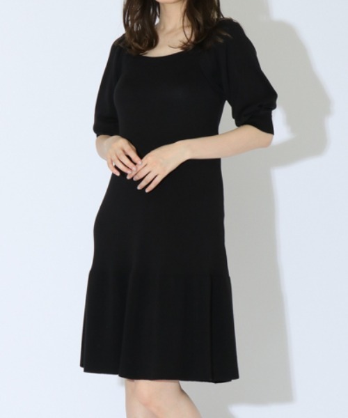 「WILLSELECTION」 ニットワンピース MEDIUM ピンク レディース_画像7