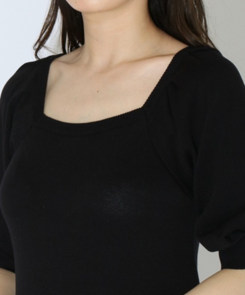 「WILLSELECTION」 ニットワンピース MEDIUM ピンク レディース_画像10