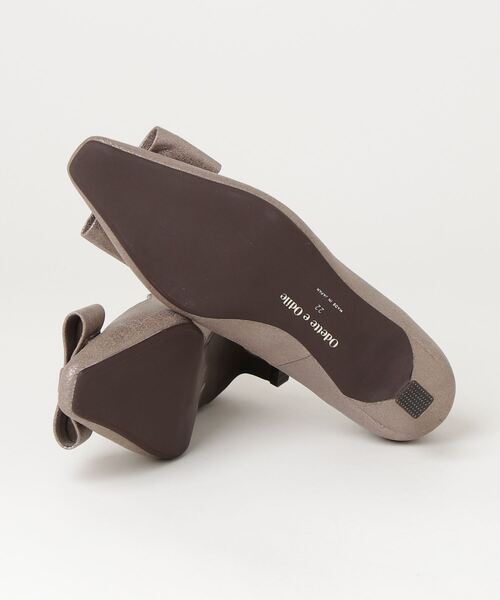 「ODETTE E ODILE」 パンプス 23.5cm グレー レディース_画像2