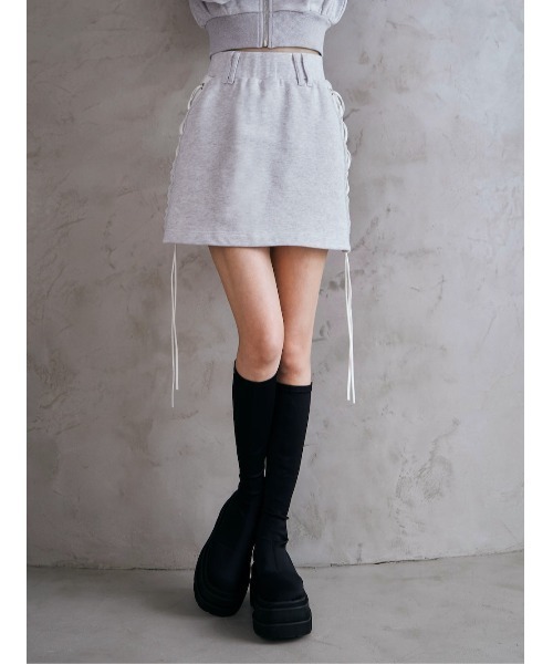 「Darich」 キュロット FREE グレー レディース_画像3