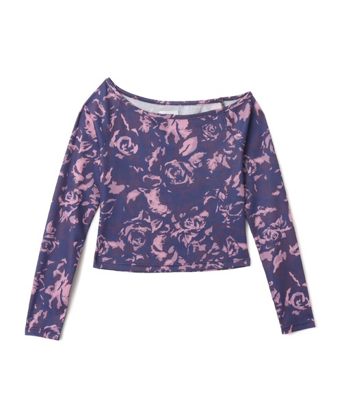 atmos girls tシャツ atmos pink Rose Camouflage LS T-shirt