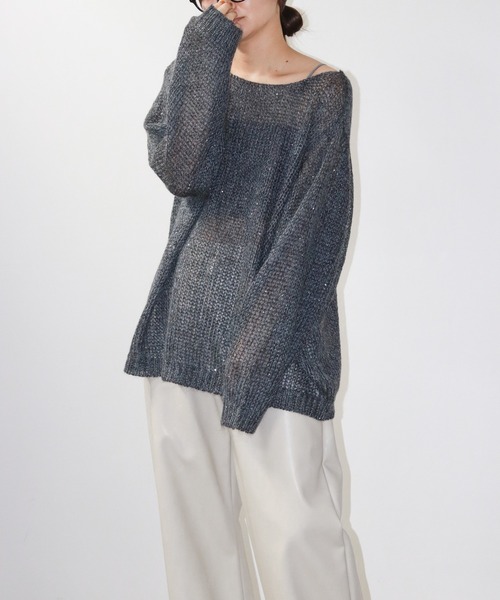 「hwyl」 長袖ニット FREE ミント レディース_画像5