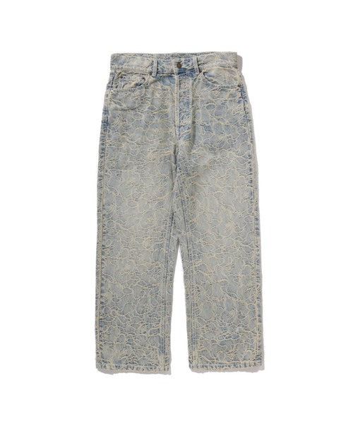 A BATHING APE（アベイシングエイプ） ジーンズ LINE CAMO JACQUARD
