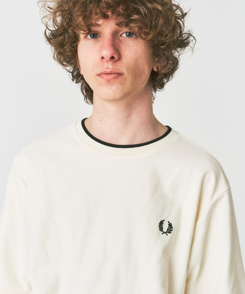 tシャツ FRED PERRY / フレッドペリー417別注 Crepe Pique Tシャツ メンズの画像