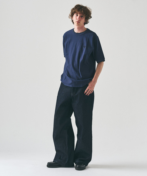 tシャツ FRED PERRY / フレッドペリー417別注 Crepe Pique Tシャツ メンズの画像