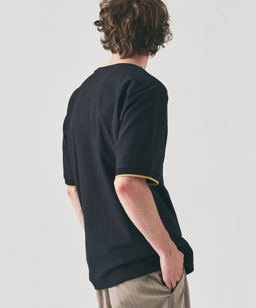 tシャツ FRED PERRY / フレッドペリー417別注 Crepe Pique Tシャツ メンズの画像