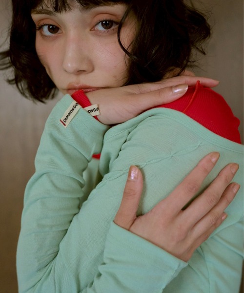 common gull products. tシャツ 季節の境目に立つワンショルロンT