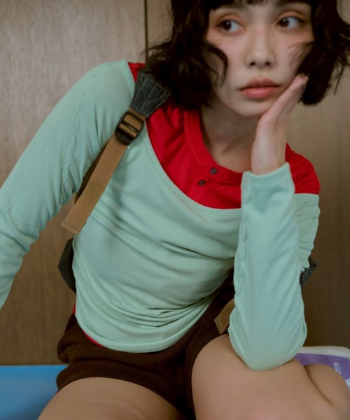 common gull products. tシャツ 季節の境目に立つワンショルロンT