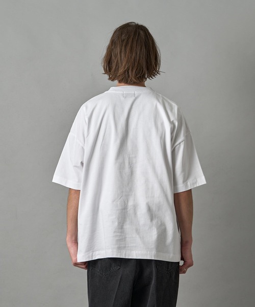 「SLICK」 半袖Tシャツ 2 ブラック メンズ_画像4