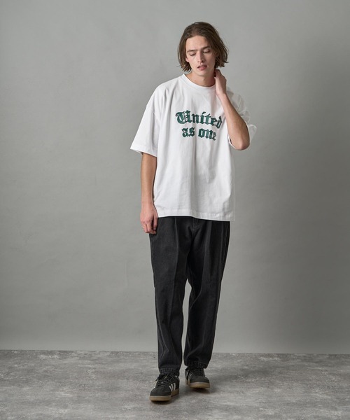 「SLICK」 半袖Tシャツ 2 ブラック メンズ_画像7