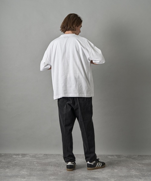 「SLICK」 半袖Tシャツ 2 ブラック メンズ_画像8