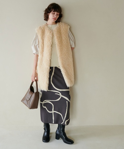 「TITE IN THE STORE」 「MIRY DCERA」ベスト 38 グリーン レディース_画像6