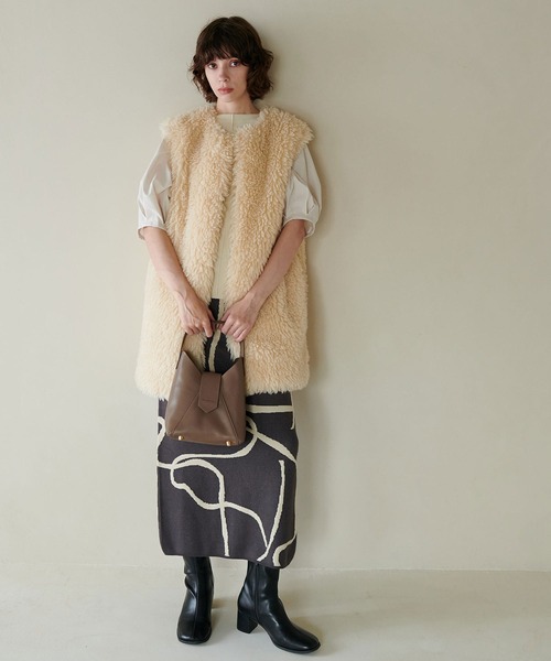 「TITE IN THE STORE」 「MIRY DCERA」ベスト 38 グリーン レディース_画像7