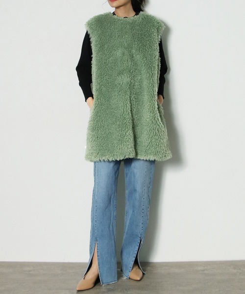 「TITE IN THE STORE」 「MIRY DCERA」ベスト 38 グリーン レディース_画像8