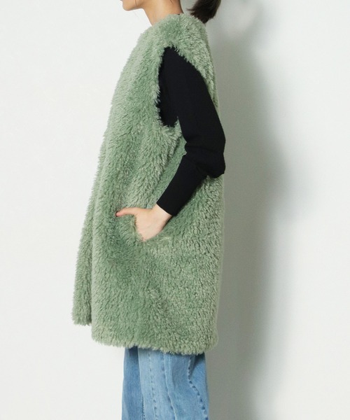 「TITE IN THE STORE」 「MIRY DCERA」ベスト 38 グリーン レディース_画像9