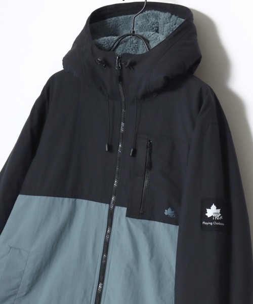 LOGOS（ロゴス） マウンテンパーカー M サックスブルー メンズ
