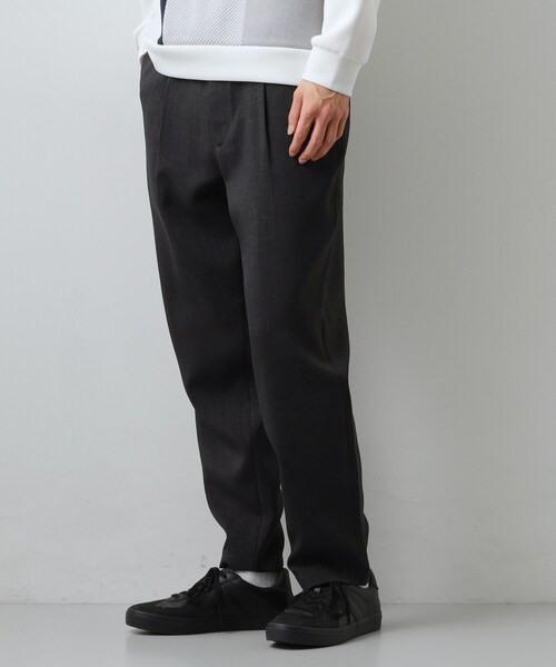 THE SHOP TK パンツ 「LINO FINE」リネンライク イージースラックス