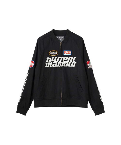 Hysterics ブラック ジップアップジャケット　ブルゾン HYSTERIC GLAMOUR（ヒステリックグラマー）の「ROLLING STONES×野口強