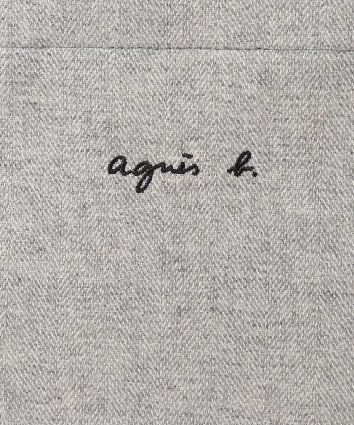 「agnes b.」 ハンドバッグ FREE グレー レディースの画像