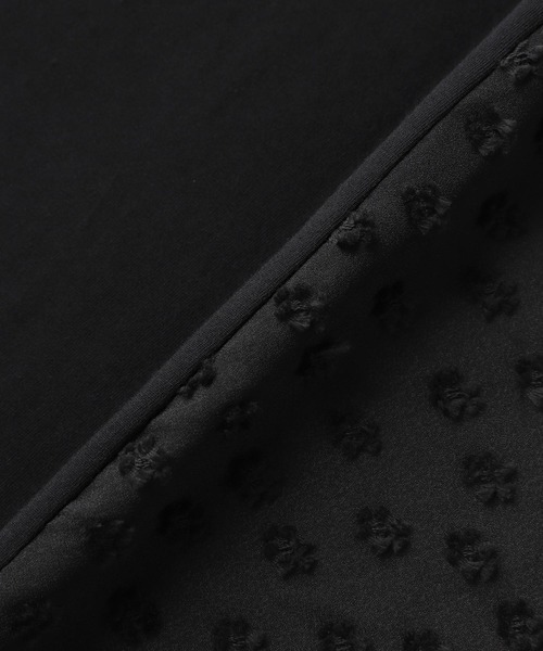 ZUCCa（ズッカ） tシャツ (S)JACQUARD DOCKING JERSEY レディース
