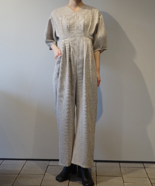 MANOF(マノフ) サロペット オーバーオール MANOF TWEED WIDE ALL IN MANOF(マノフ) サロペット オーバーオール MANOF TWEED WIDE ALL IN