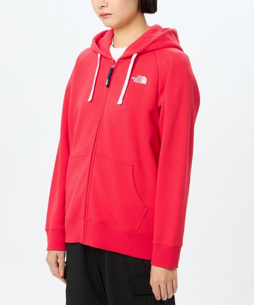 「THE NORTH FACE」 ジップアップパーカー MEDIUM ピンク レディースの画像
