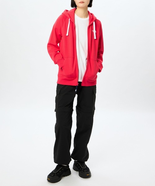 「THE NORTH FACE」 ジップアップパーカー MEDIUM ピンク レディースの画像
