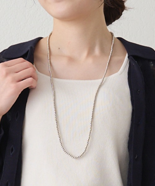 pual ce cin ネックレス 2WAYボールチェーンネックレス レディース