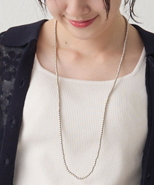 pual ce cin ネックレス 2WAYボールチェーンネックレス レディース